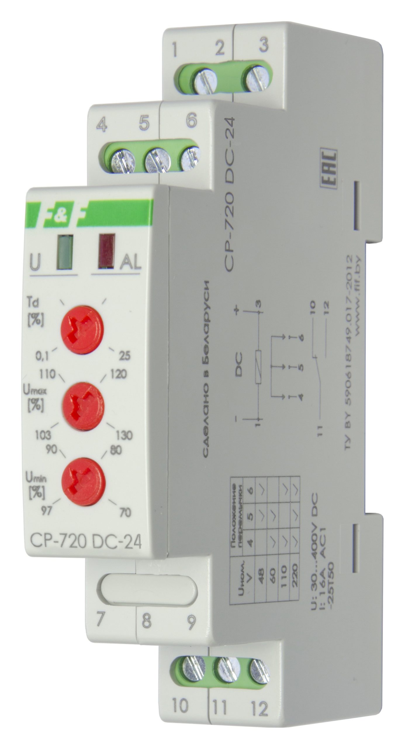 Реле напряжения CP-720 | Евроавтоматика.РФ